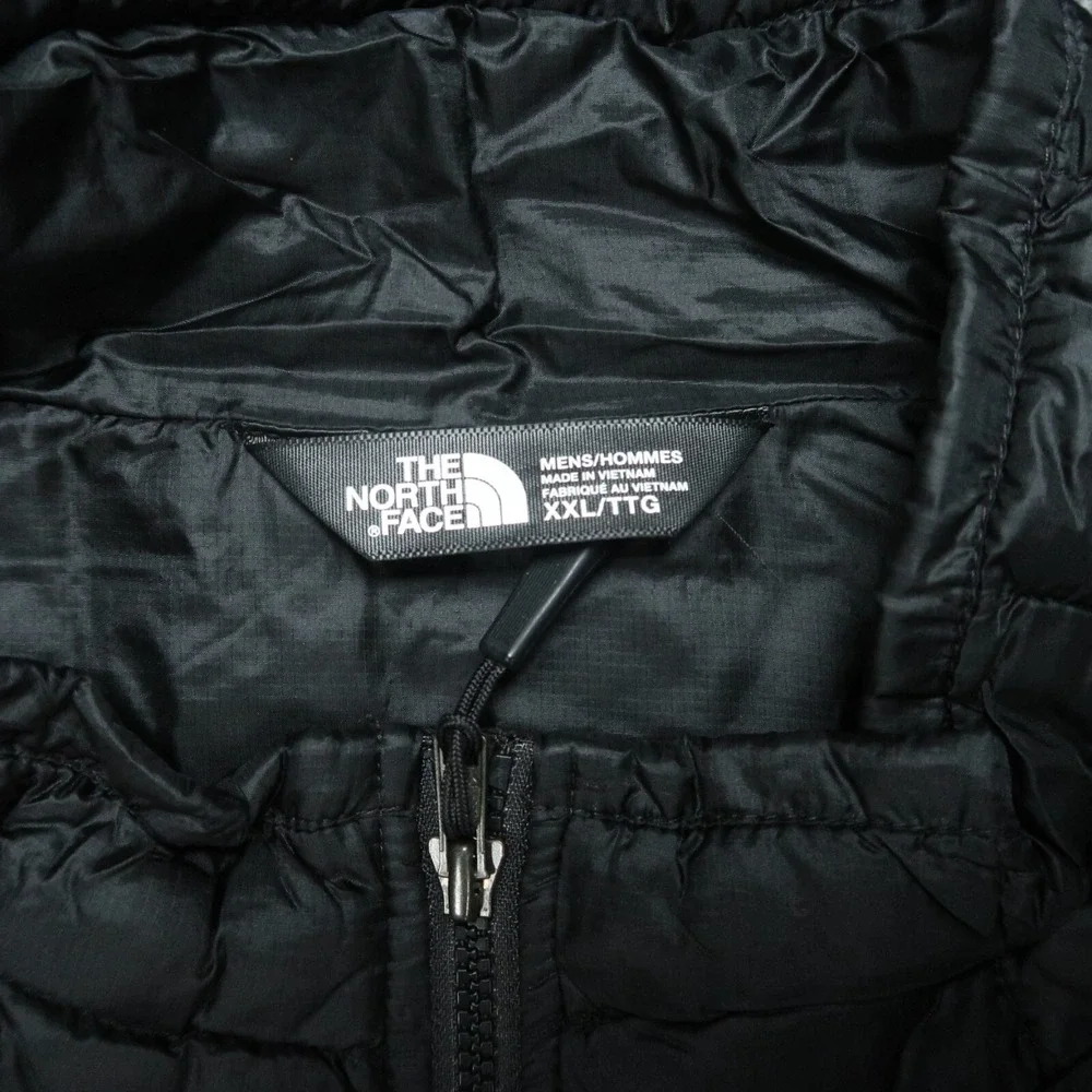 The North Face Jacket Mens XXL Black Thermoball Full Zip Pockets‎ Puffer 2XL